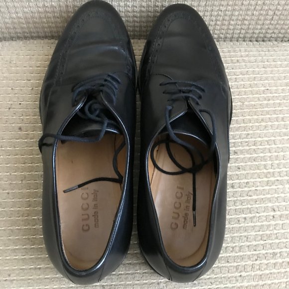 Gucci Black Men\'s Lace-up Dress Shoes - main image 11